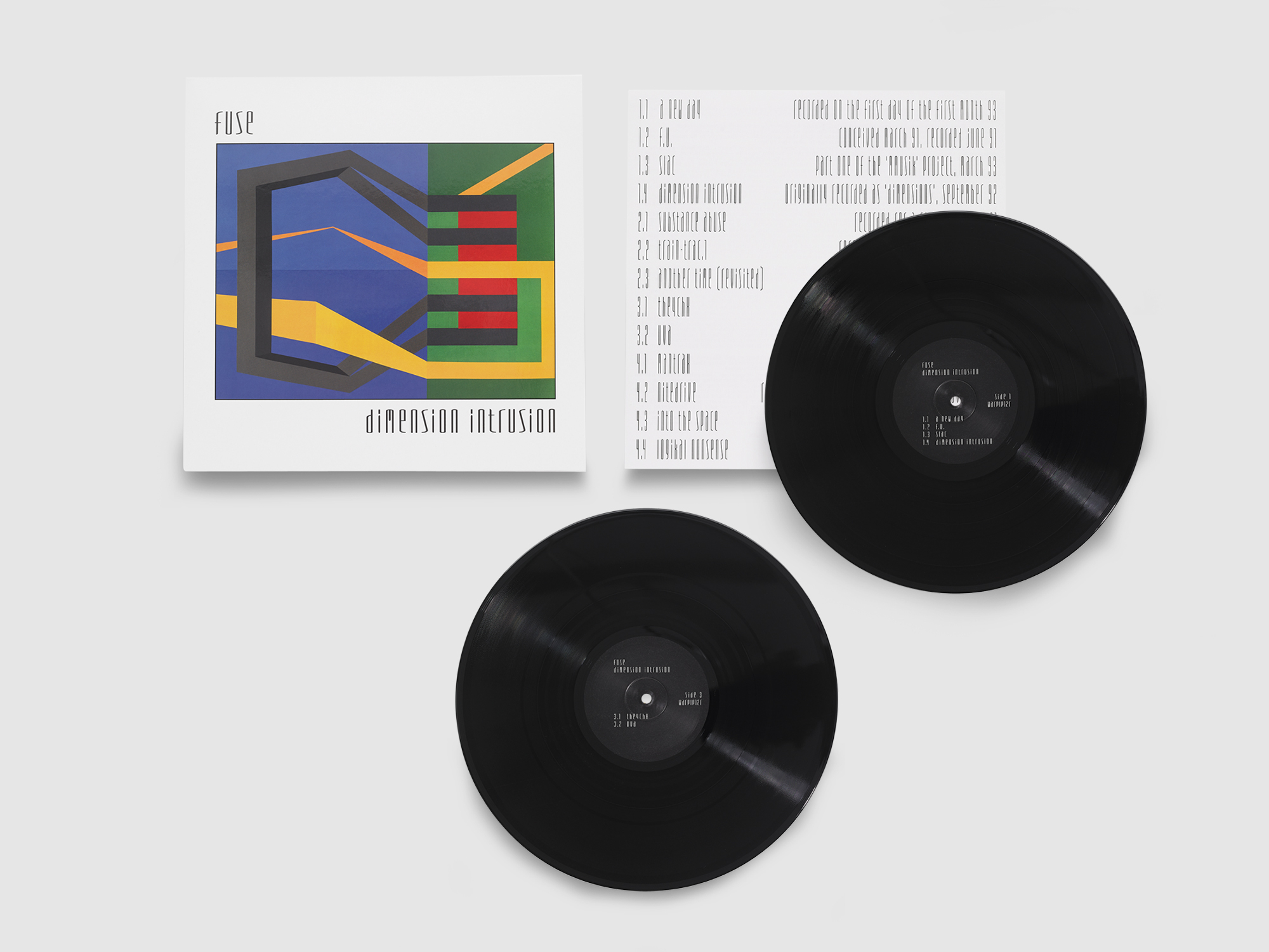 Dimension Intrusion. Vinyl - 2×LP - Black vinyl
