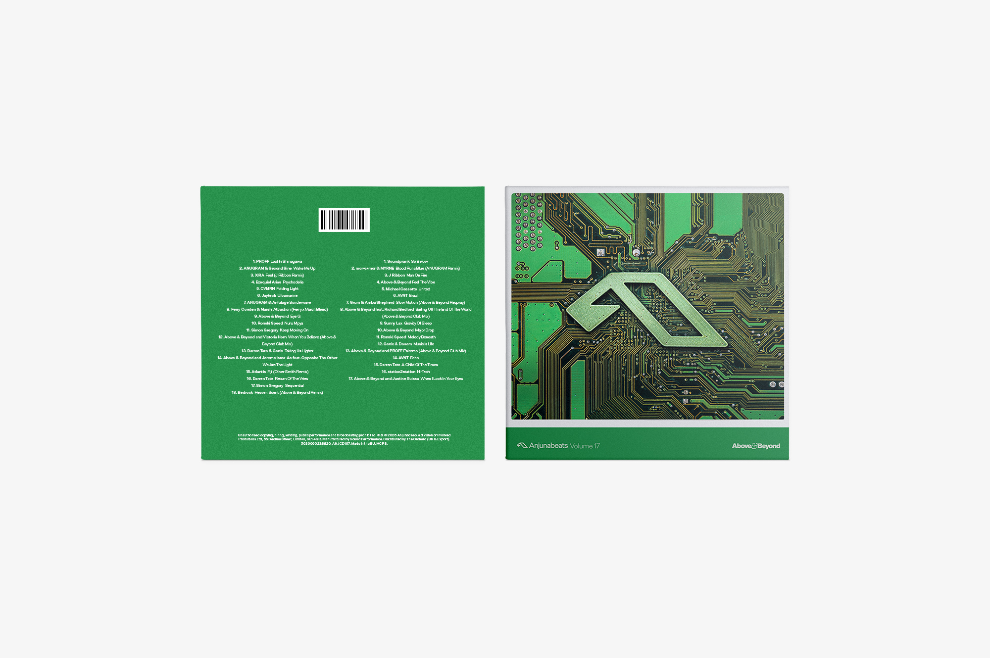 Anjunabeats Volume 17 by Above & Beyond | Releases | Anjunabeats