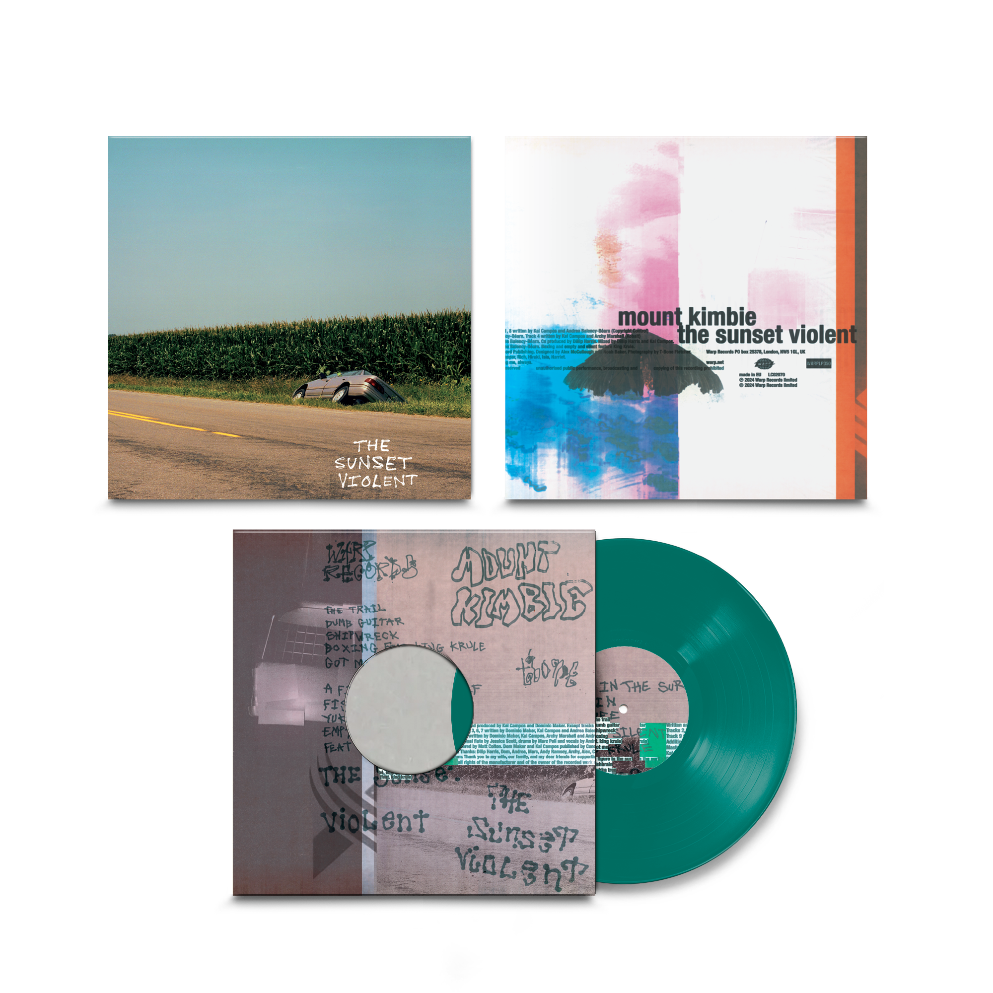 Vinyl 1×LP - The Sunset Violent by Mount Kimbie - Releases