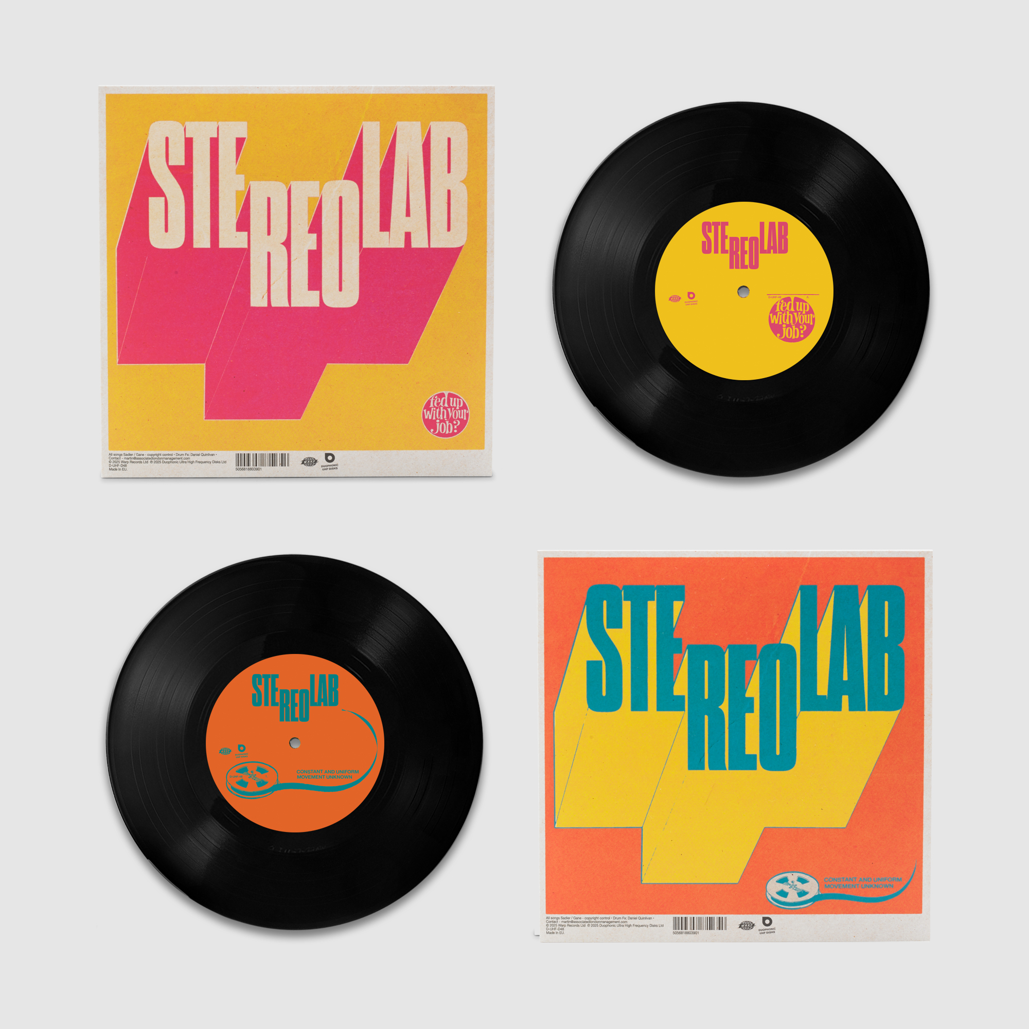 Stereolab – Fed Up With Your Job? 7” Fed Up With Your Job - YouTube