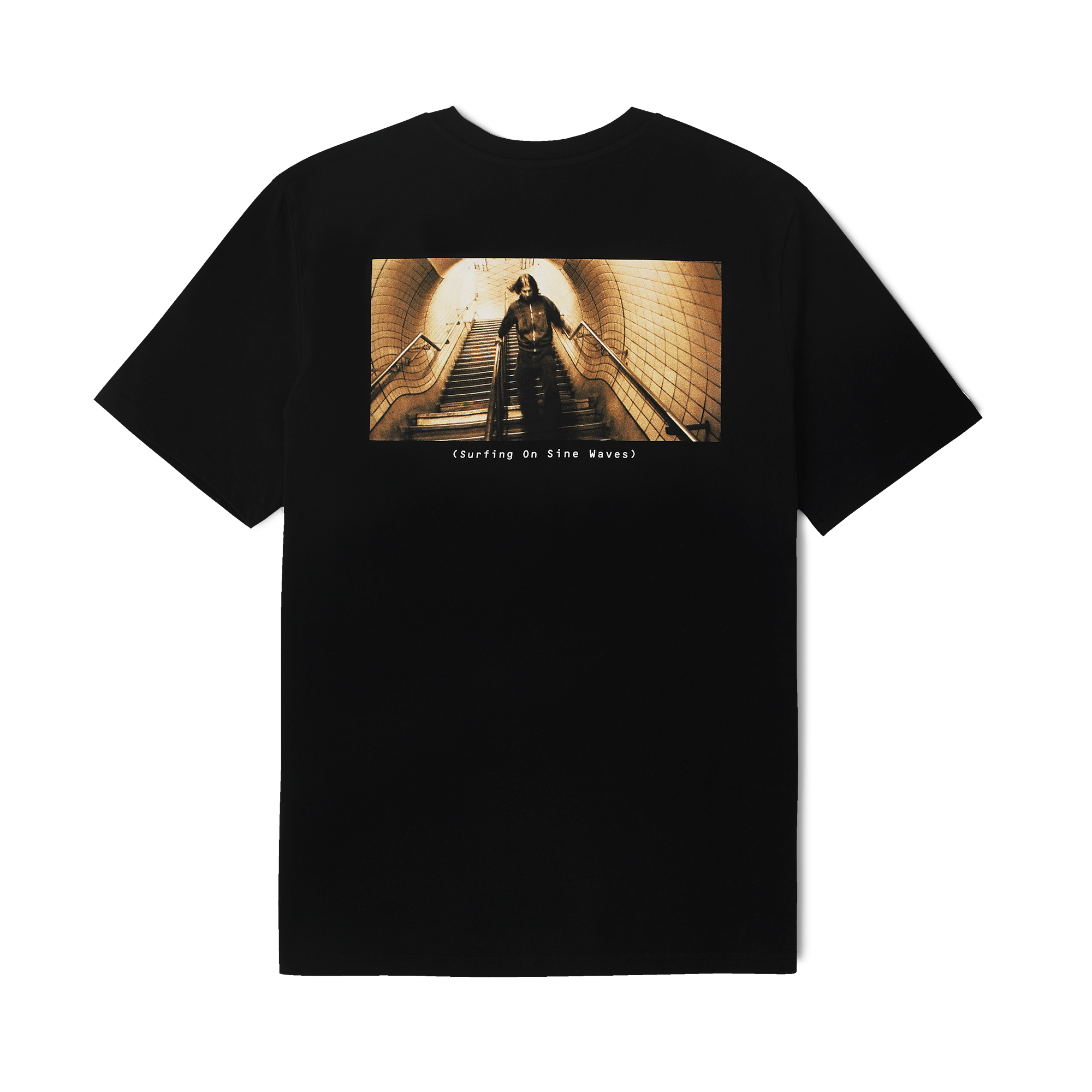 T-Shirt, S - Polygon Window T-Shirt - Black by Polygon Window