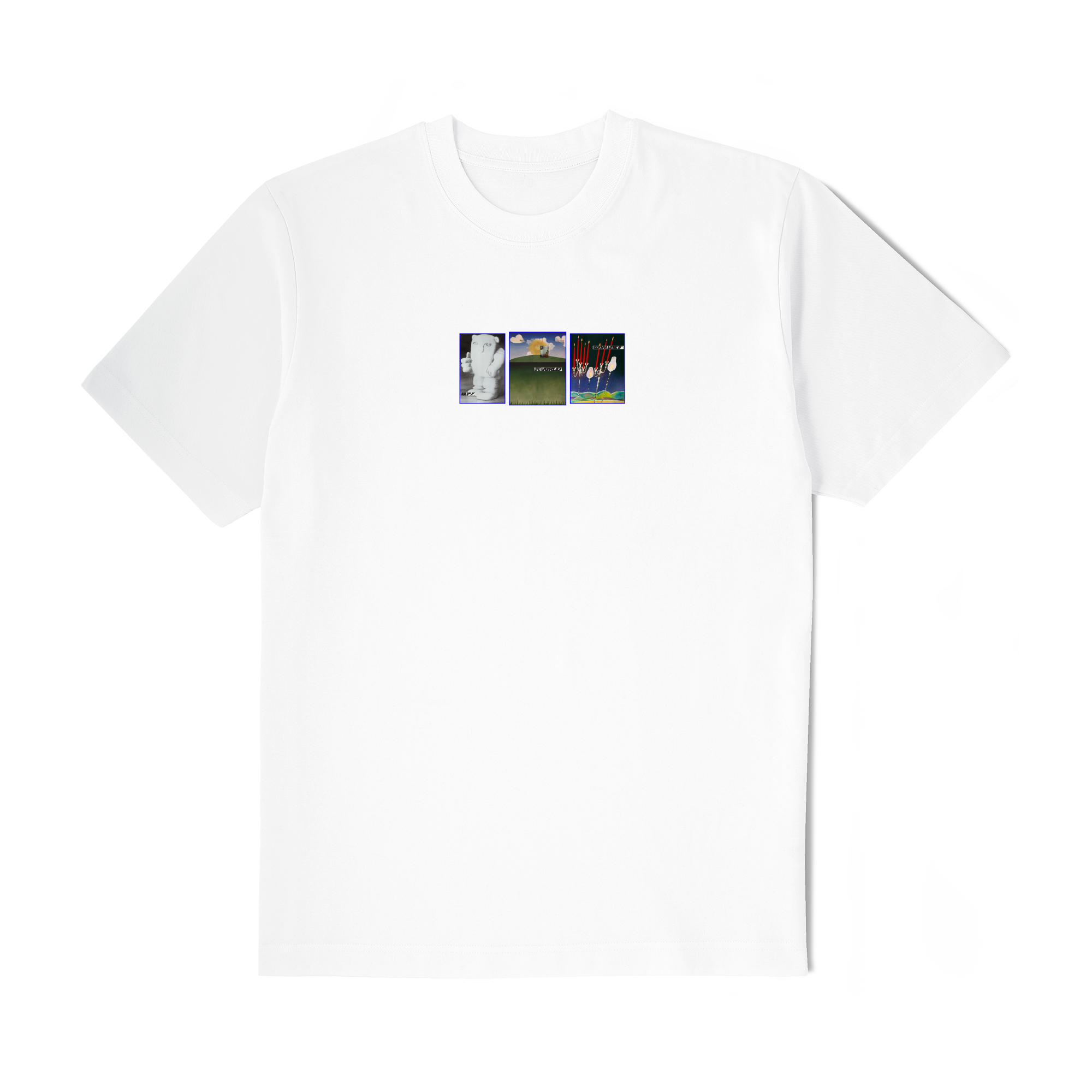 T-Shirt, XS - Tranquilizer Double Sided T-Shirt - White by