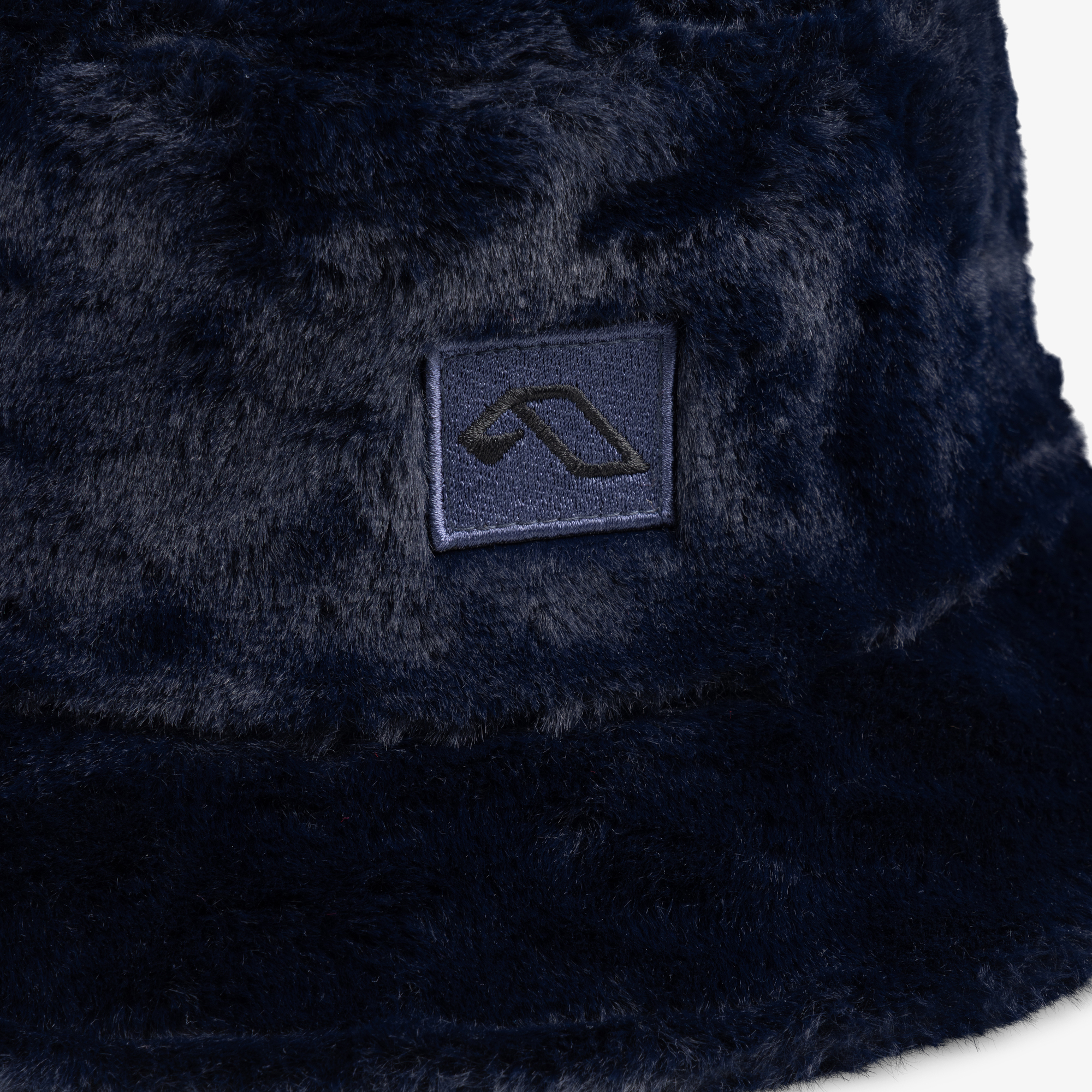 Anjuna Reversible Fluffy Bucket Hat / Black & Blue