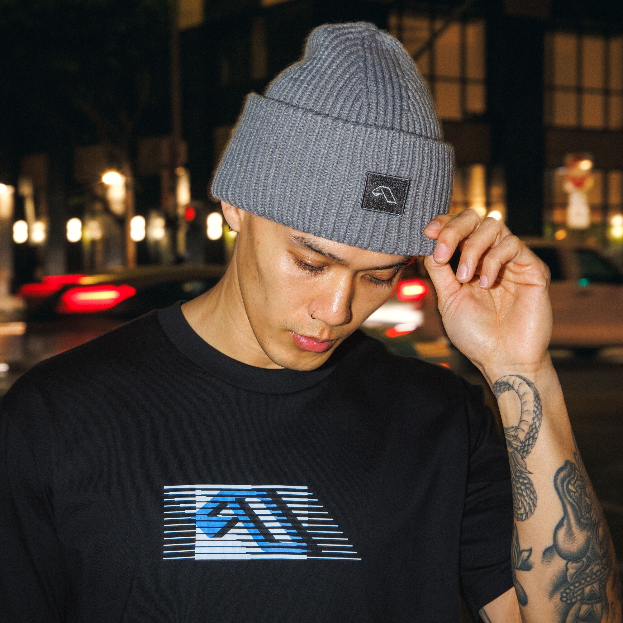 Anjuna Movement Graphic T-shirt / Black