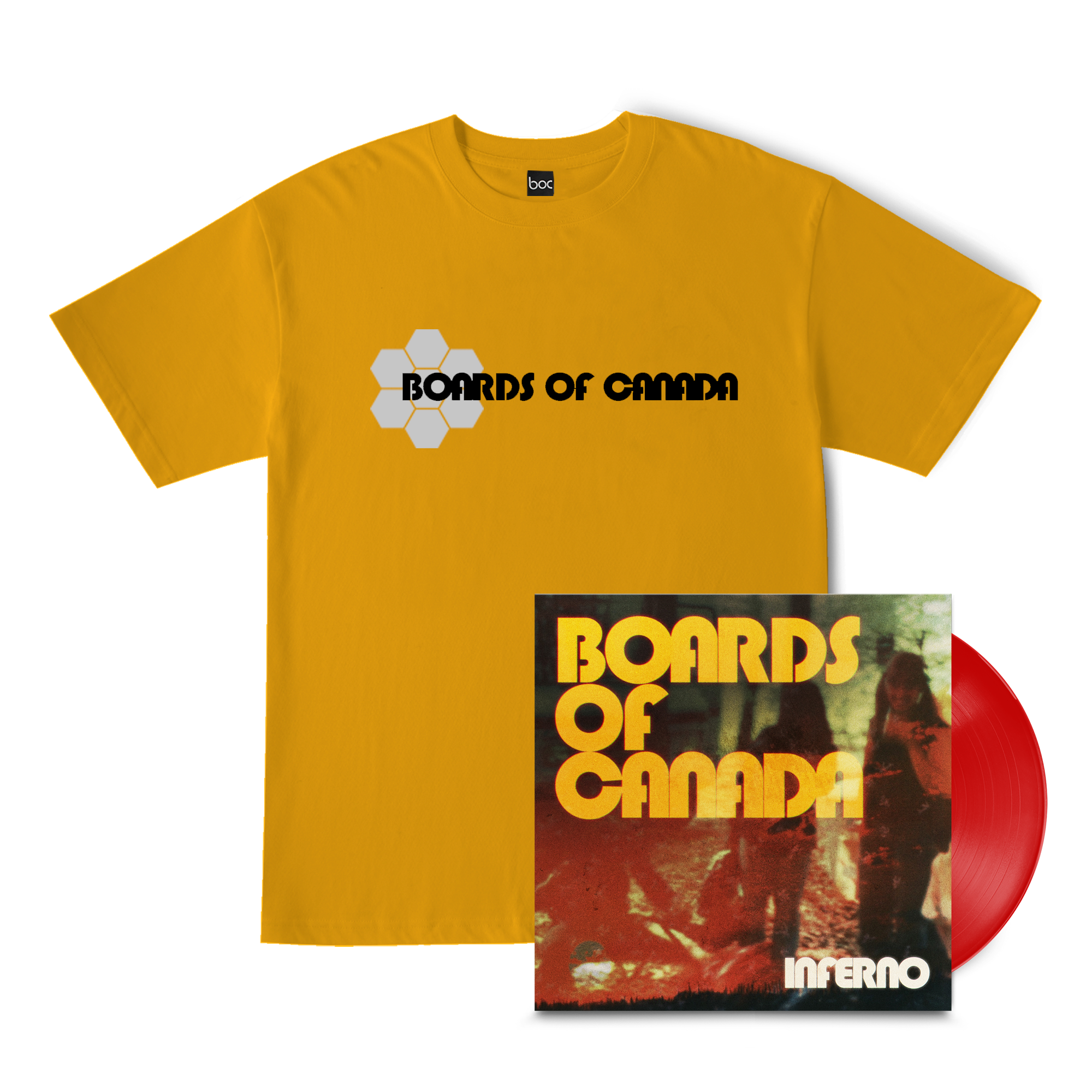 Inferno T-Shirt Bundles by Boards of Canada - Merch - WARP