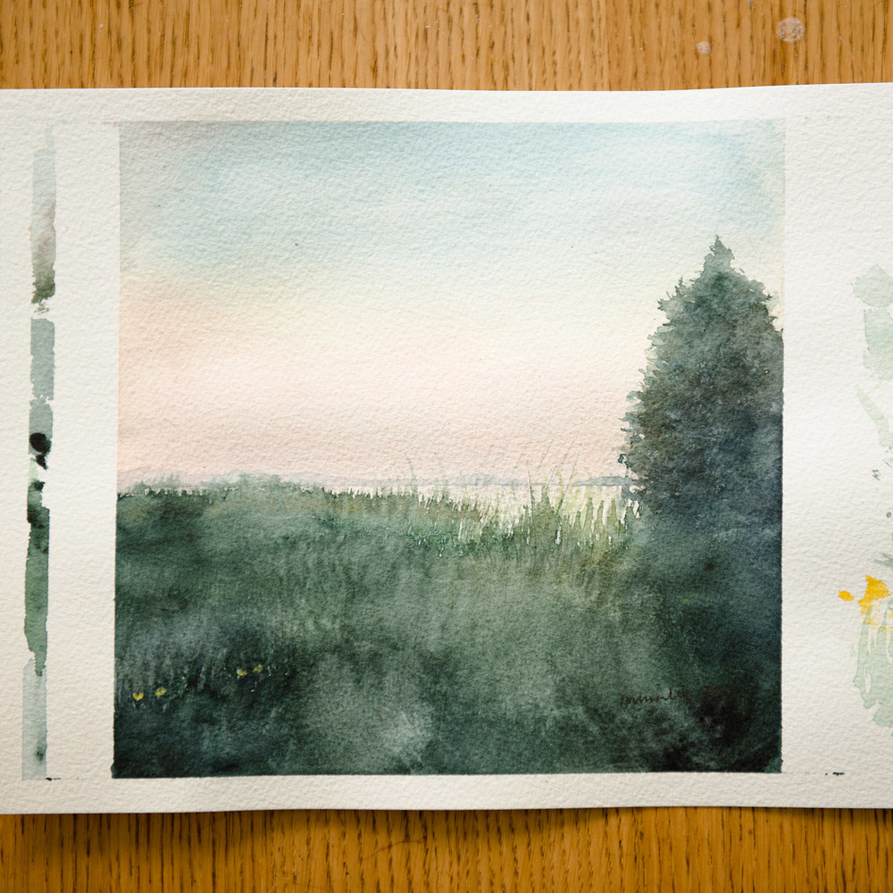 ionnalee; watercolour