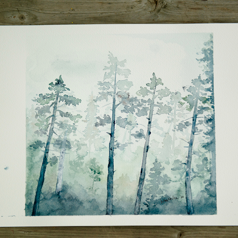 ionnalee; watercolour