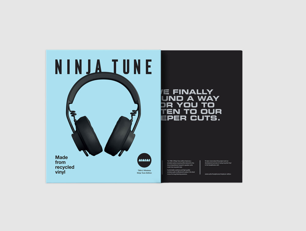 AIAIAI x Ninja Tune - TMA-2 Ninja Tune Edition. Bleep.