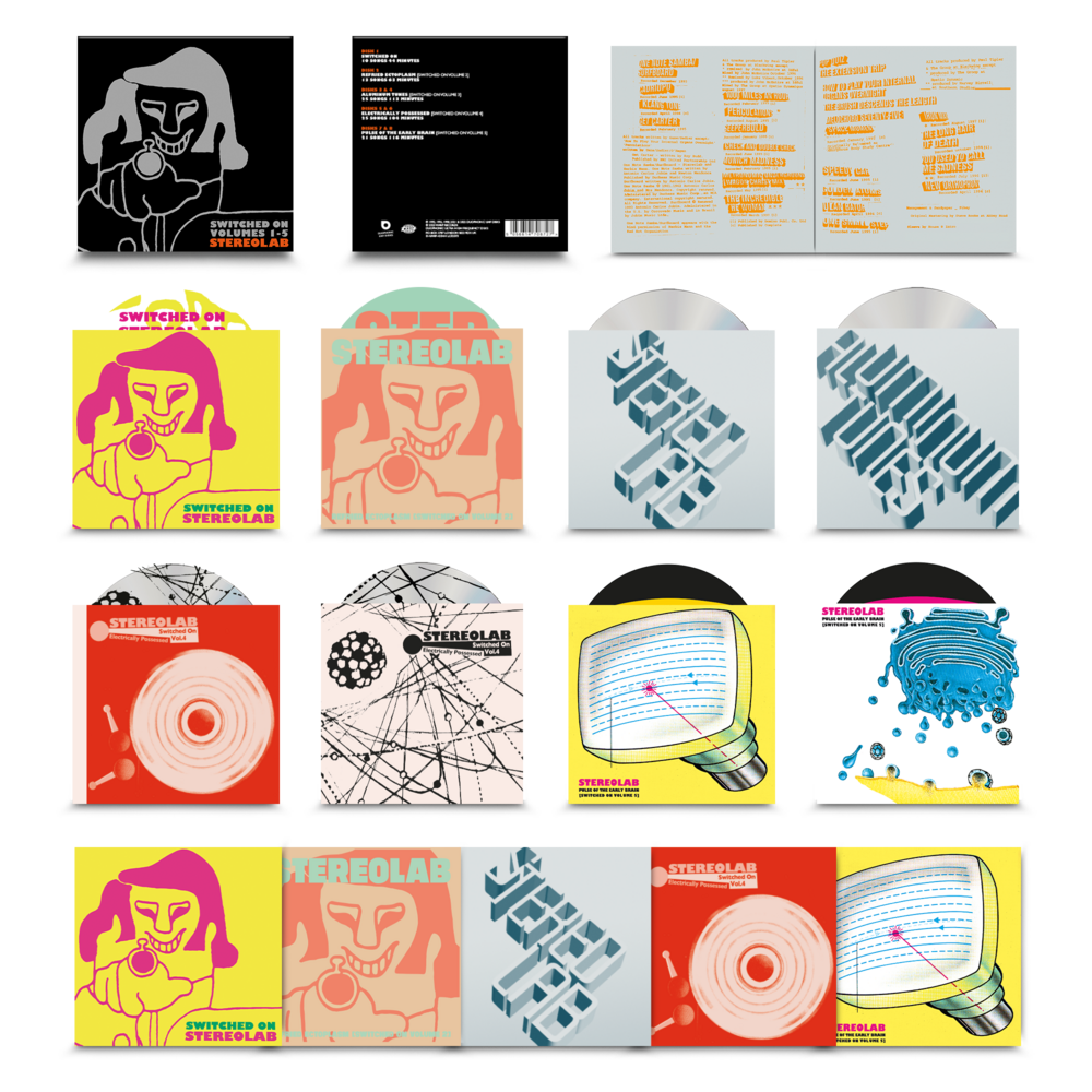 Switched On Volumes 1-5 by Stereolab - Releases - WARP