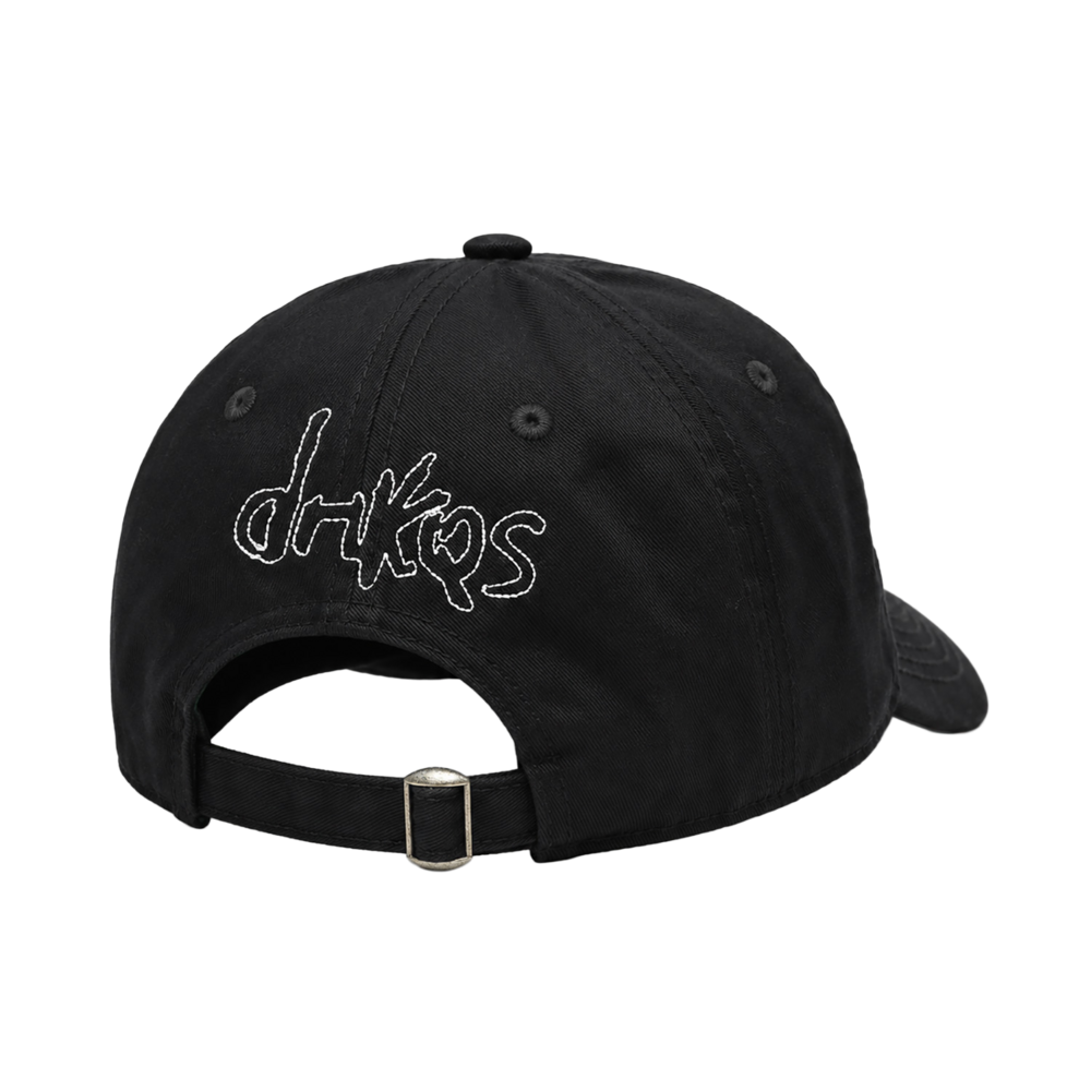 Aphex Twin - Drukqs Embroidered Cap - Black. Bleep.