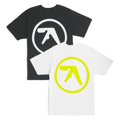 Aphex Twin - Aphex jumbo back print T-Shirt - White/Green. Aphex Twin.