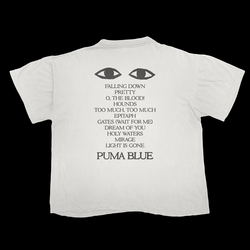 Puma Blue - Holy Waters Tee (White). Puma Blue.