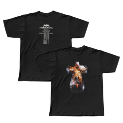 Justice ジャスティス 公式 HYPERDRAMA クロス　Tシャツ　L Justice - Official online store