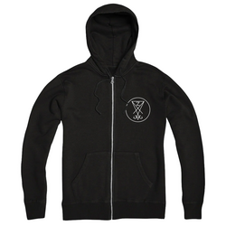 NOT4NERD ■ Dagger Tribal Logo Hood Zip Up NOT4NERD] Dagger Tribal Logo Hood Zip Up ☆送料込