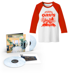 oasis Complete Single Collection Tシャツ XL Amazon.com: Men's Oasis 1996 Tour Horizontal Stripes T-Shirt Small