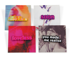 my bloody valentine - pins bundle. My Bloody Valentine.