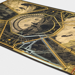 Kilian Eng - Dune Part Two (Gold Foil Variant) Poster. Made