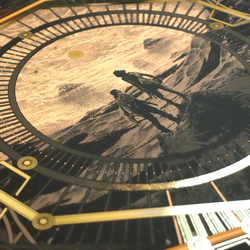 Kilian Eng - Dune Part Two (Gold Foil Variant) Poster. Made By Mutant.