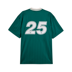 Oasis - Tour Jacquard Jersey - Collegiate Green / Cream White. Oasis.