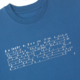 Autechre Quaristice T-shirt - Blue. T-Shirt