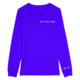 Blue Mixcloud Unisex L/S Tee