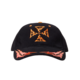 Drama Flame Hat (Black & Orange)