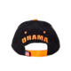 Drama Flame Hat (Black & Orange)