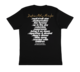 Oasis Definitely Maybe Tracklist T-Shirt