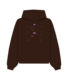 spill tab ANGIE Brown Hoodie