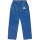 Lucky Clover Embroidered Denim Trousers