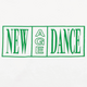 New Age Dance – White & Green T–Shirt