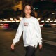 Anjuna Movement Graphic Long Sleeve T-shirt / Faded Bone