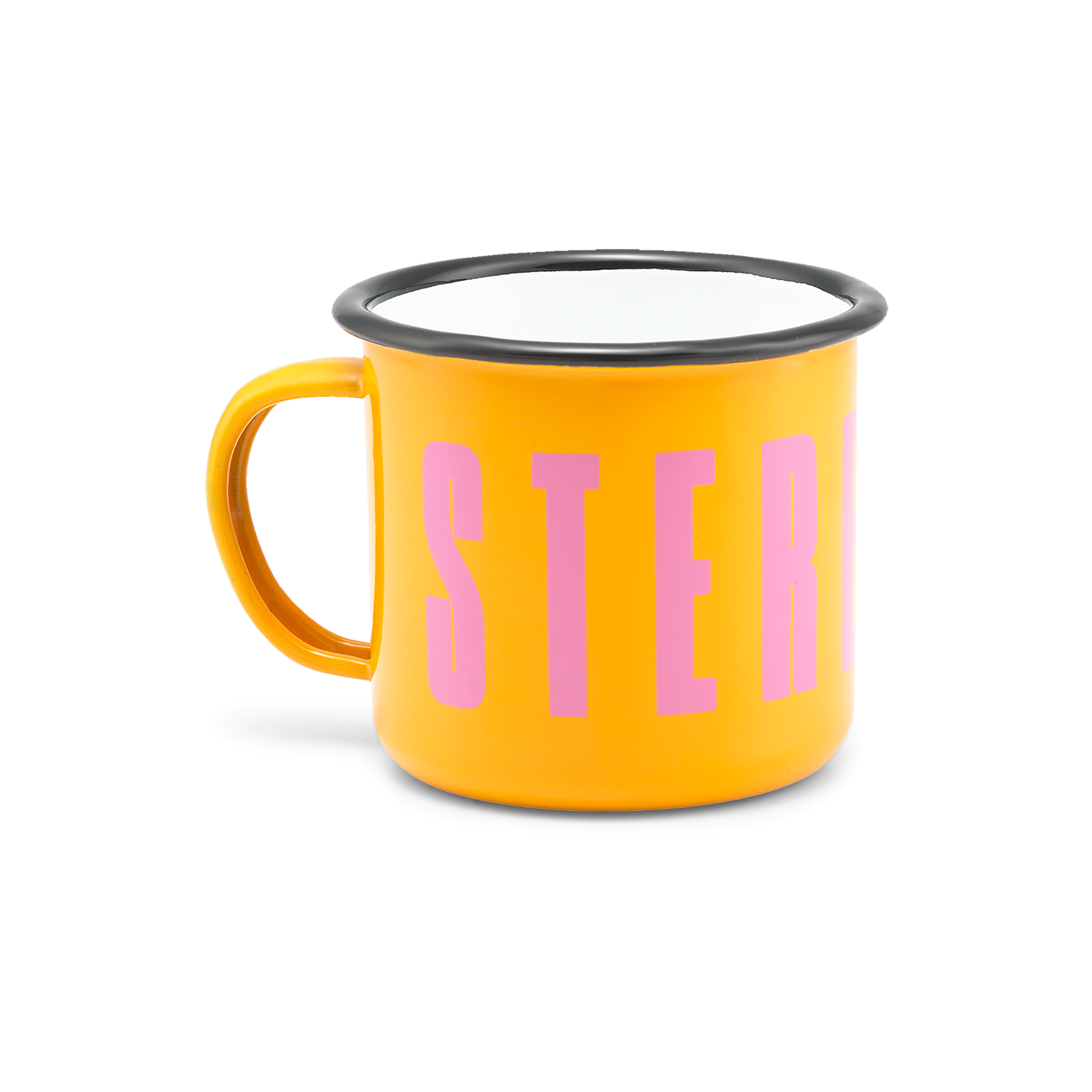 Stereolab Enamel Mug
