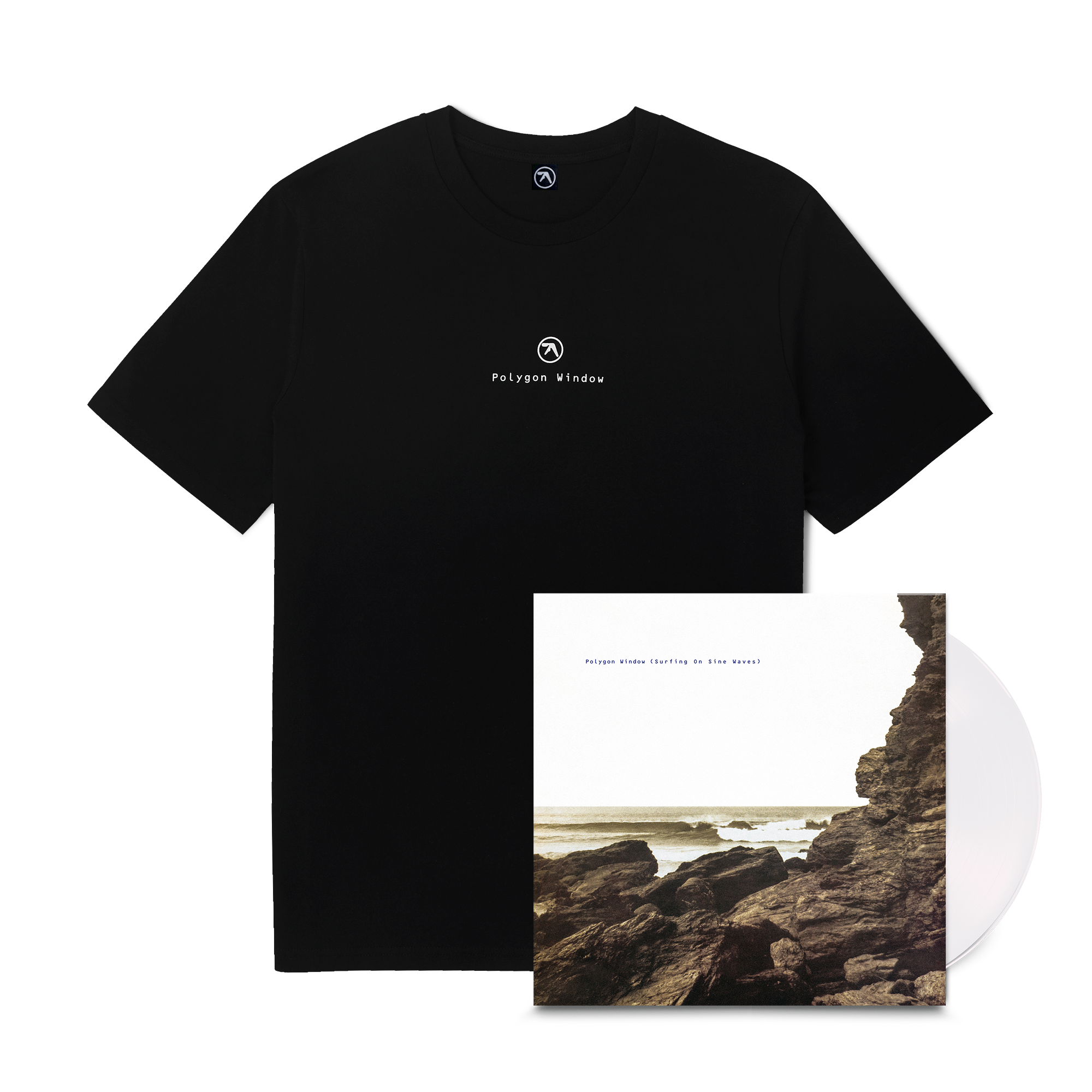 Polygon Window Vinyl + Black T-Shirt
