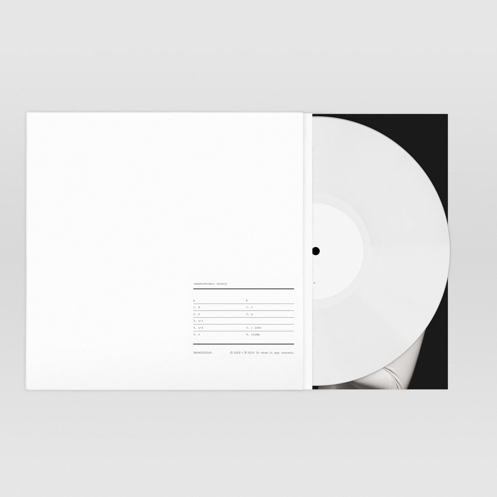 iamamiwhoami; bounty