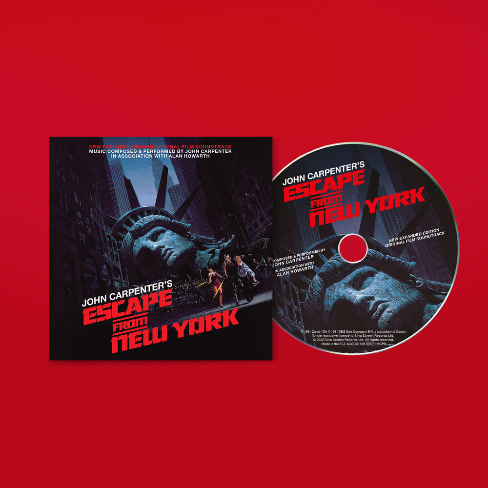 John Carpenter - Escape From New York. CD - Original Soundtrack