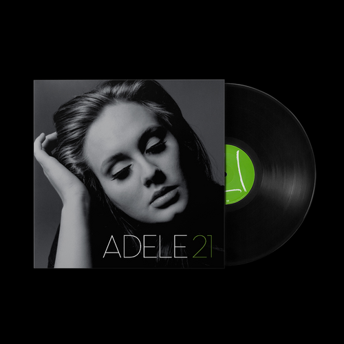 Adele - 21. Vinyl, 1×LP - Black Vinyl LP. XL Recordings.