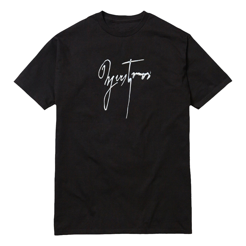 Yves Tumor Logo White on Black T