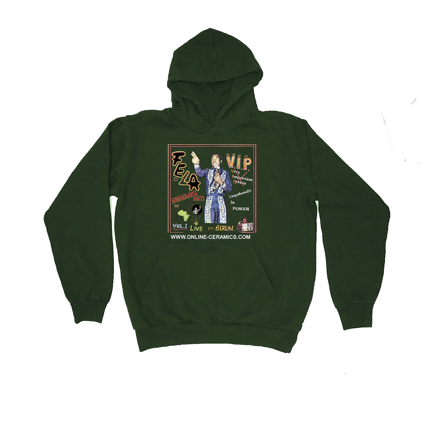 V.I.P. Hoodie Fela Kuti