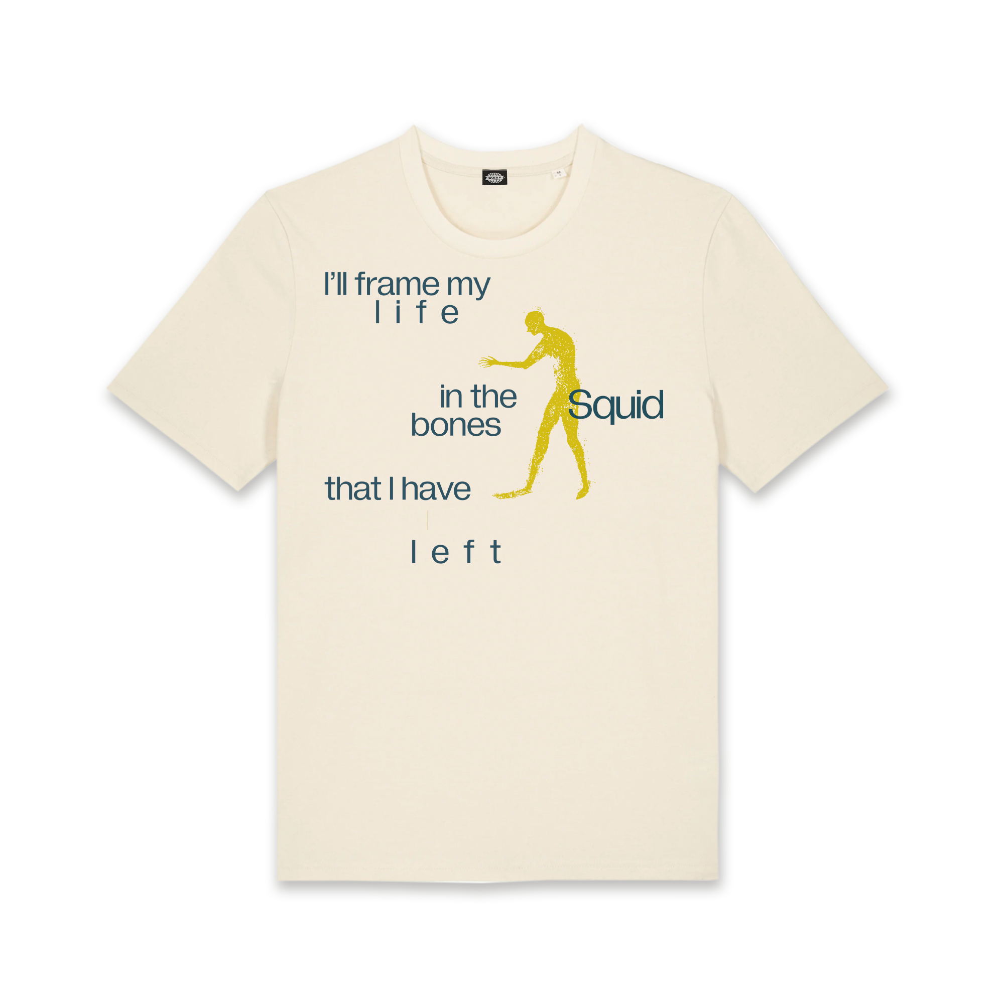 Frame My Life Logo T-Shirt - Off White