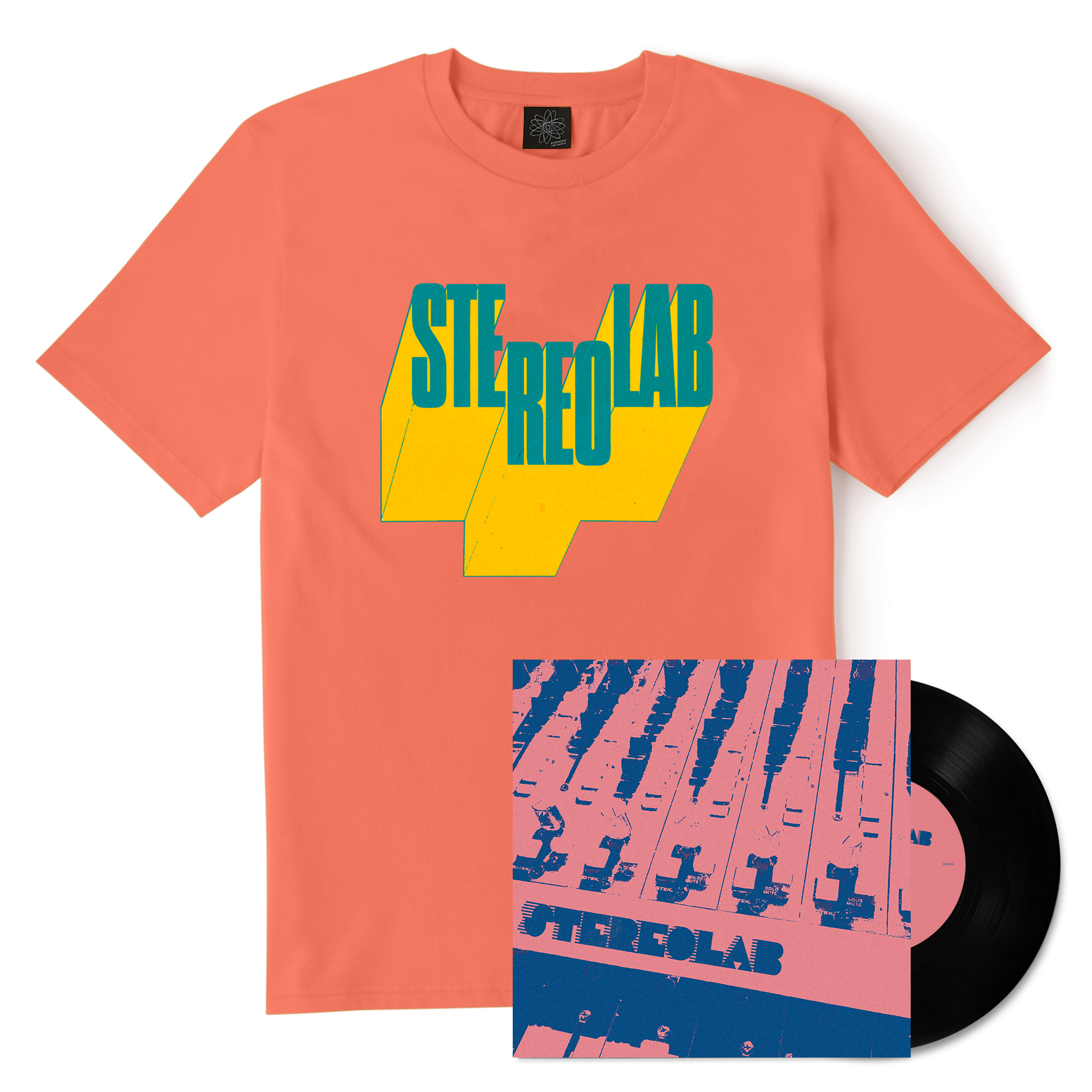 Cloud Land / Flashes From Everywhere 7" + Instant Holograms T-Shirt Bundle