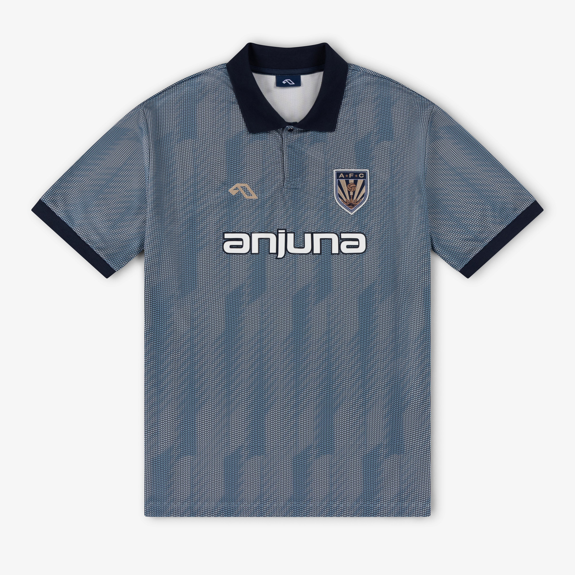 Anjuna Vintage Short Sleeve Soccer Jersey / Slate Blue