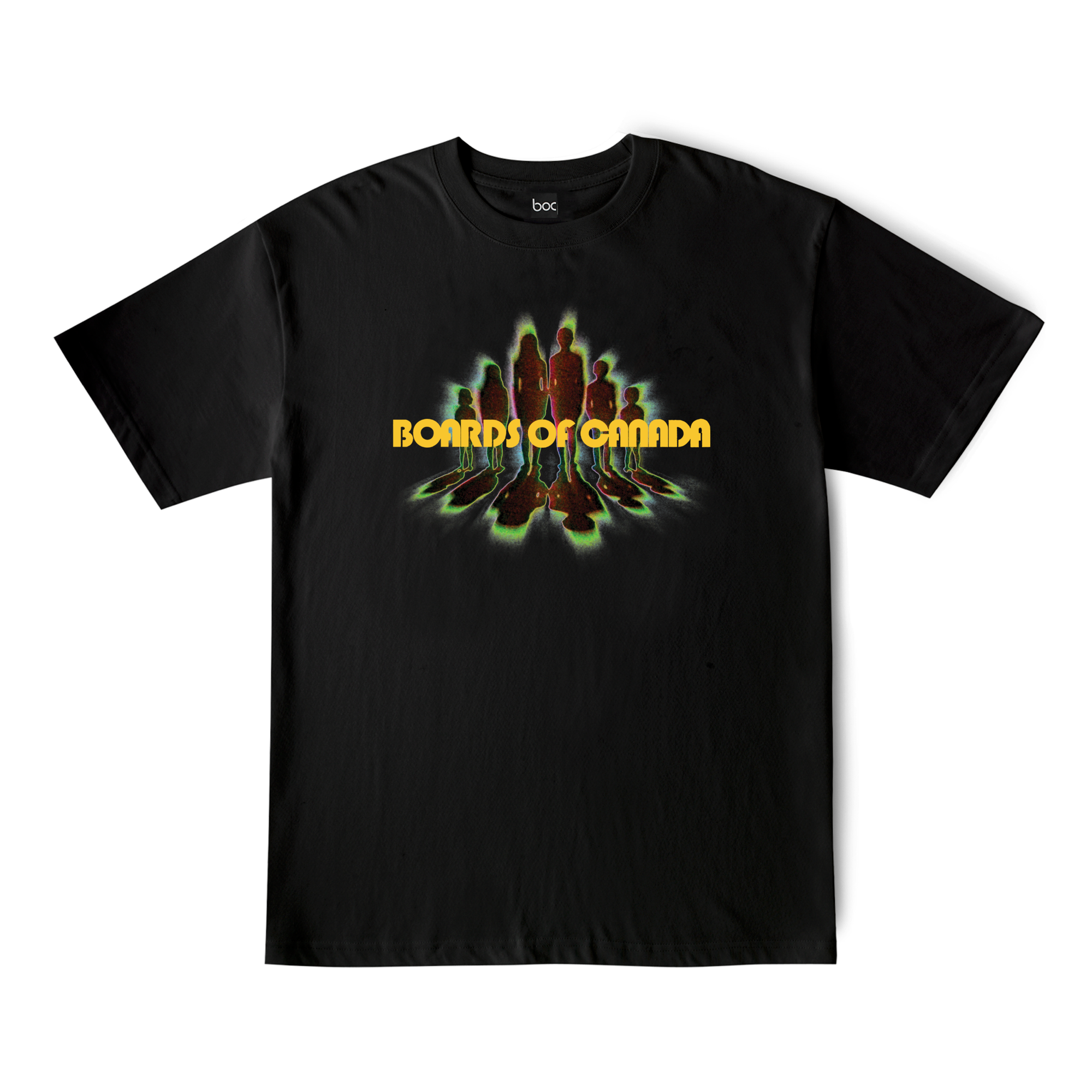 Boards of Canada Nuclear Family Logo T-Shirt - Black