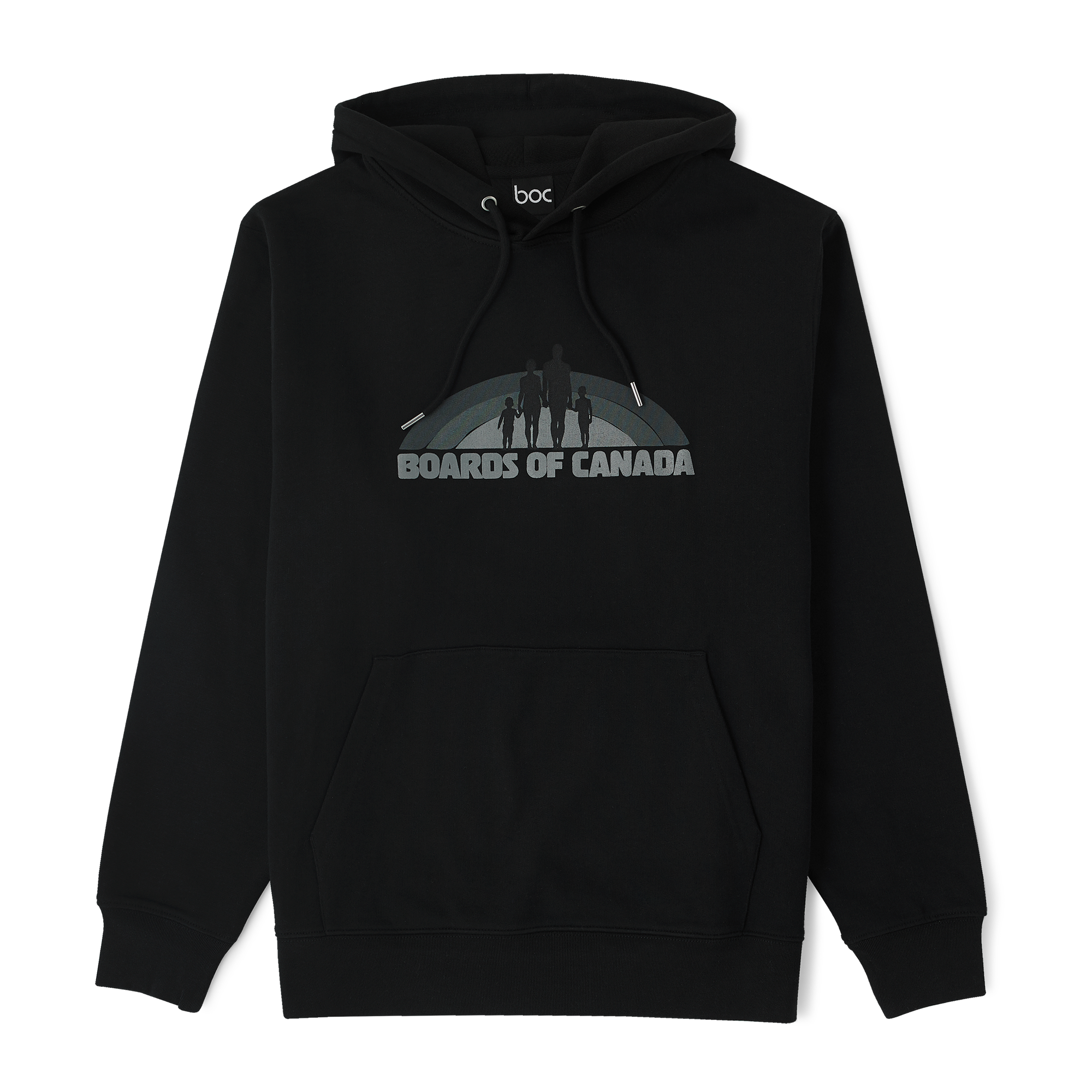 Nuclear Family Logo Hoodie - Black