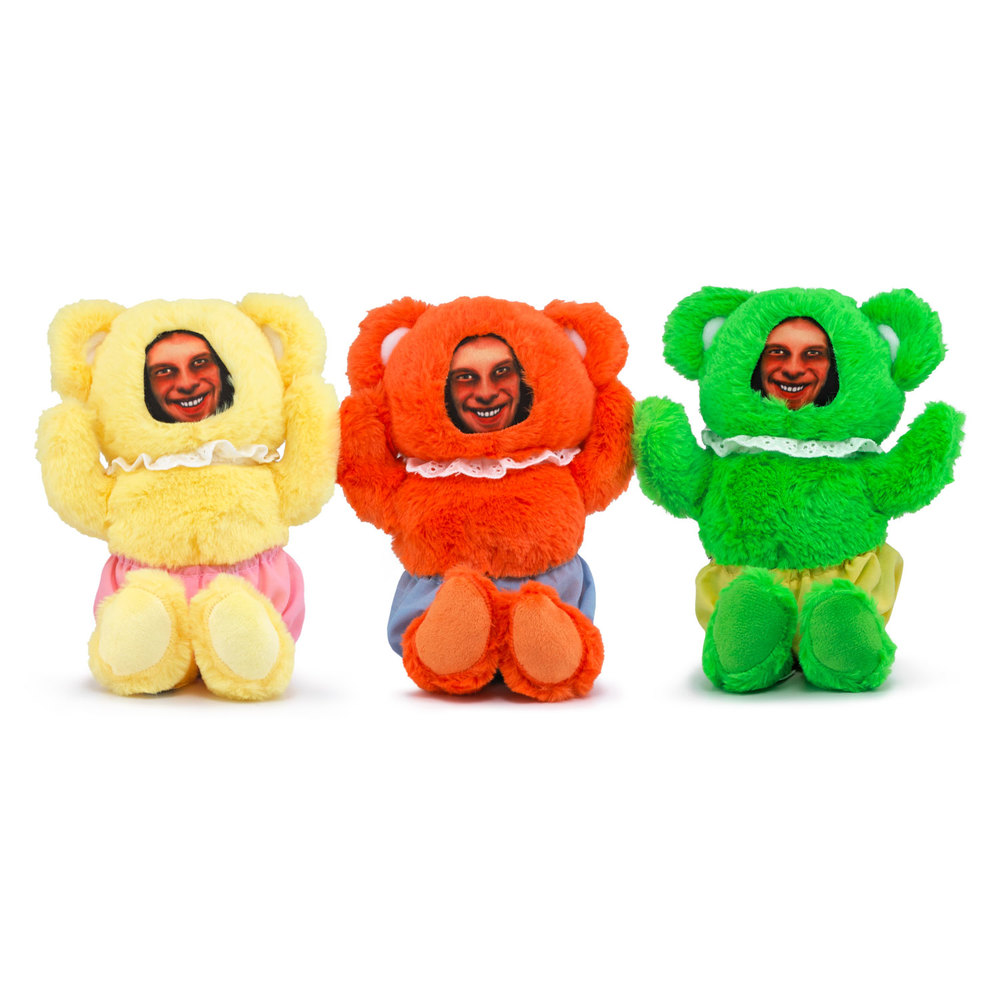 p*n様 Aphex Twin / Donkey Rhubarb Teddy B Aphex Twin Donkey Rhubarb Teddy Bear (Yellow) – Offbrand Library