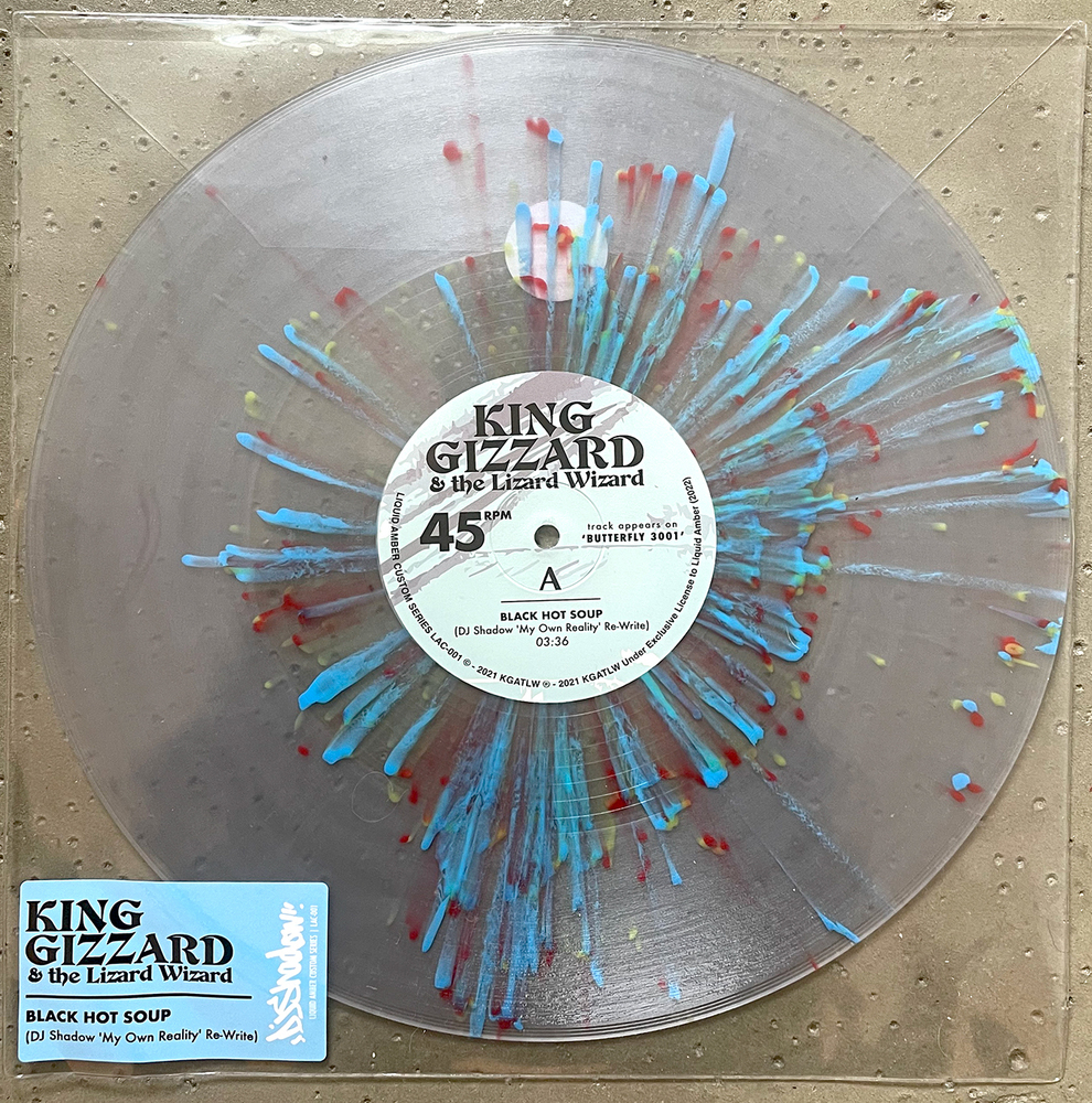 新品　レコード　世界限定2000枚　dj shadow King Gizzard King Gizzard & The Lizard Wizard - Black Hot Soup (DJ Shadow