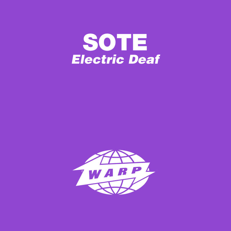Electric Deaf SOTE Warp Records 廃盤 12インチ Electric Deaf by Sote - Releases - WARP