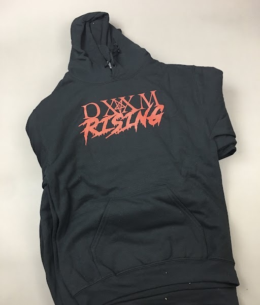 Scarlxrd DXXM Rising Black Hooded