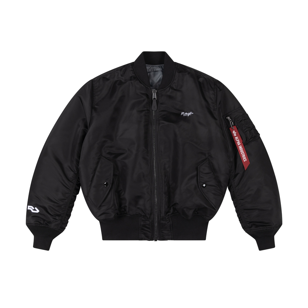 別注ALPHA INDUSTRIES URiD MA-1 COACHJACKET MIDNIGHT FM - Resident Advisor - RA Store