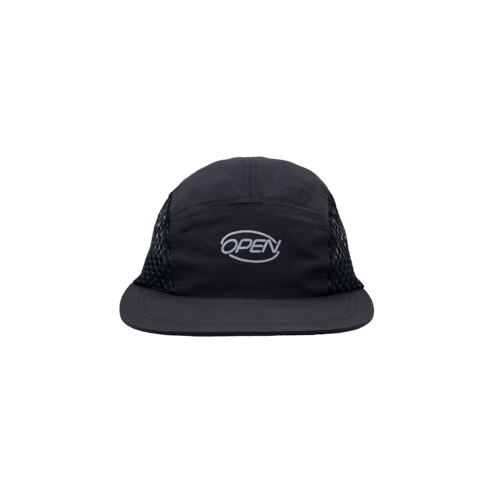 Lunice - Lunice x JJJJound 'Open' Cap - Black. LUCKYME®.